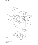SUZUKI, GSX 1300 R Hayabusa L0, BATTERIE