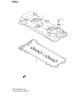 SUZUKI, GSX 1300 R Hayabusa L0, ZYLINDER KOPF ABDECKUNG