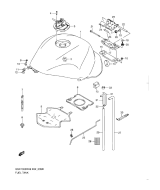 SUZUKI, GSX 1300 R Hayabusa L0, TREIBSTOFF TANK