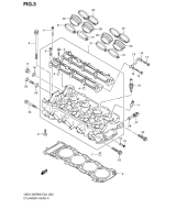 SUZUKI, GSX 1300 R Hayabusa L0, ZYLINDER KOPF