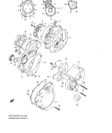 SUZUKI, GSX 1300 R Hayabusa L0, KURBELGEHAEUSE ABDECKUNG