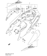 SUZUKI, GSX 1300 R Hayabusa L2, RAHMEN VERKLEIDUNG