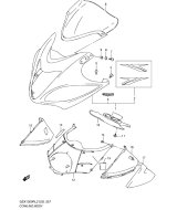 SUZUKI, GSX 1300 R Hayabusa L2, VERKLEIDUNG