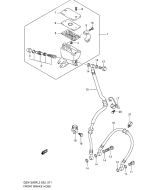 SUZUKI, GSX 1300 R Hayabusa L2, FRONT BREMSLEITUNG