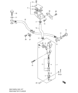 SUZUKI, GSX 1300 R Hayabusa L2, HINTERER HAUPTBREMSZYLINDER
