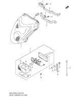 SUZUKI, GSX 1300 R Hayabusa L2, KOMBINATIONSLAMPE HINTEN