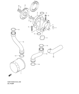 SUZUKI, GSX 1400 K3, OEL PUMPE