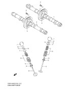 SUZUKI, GSX 1400 K3, NOCKENWELLE VENTIL