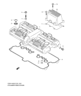 SUZUKI, GSX 1400 K3, ZYLINDER KOPF ABDECKUNG