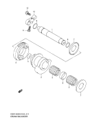 SUZUKI, GSX 1400 K3, KURBEL AUSGLEICHSWELLE