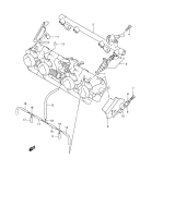 SUZUKI, GSX 1400 K3, DROSSELKLAPPE SCHLAUCH ANSCHLUSS