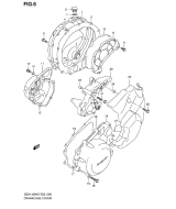 SUZUKI, GSX 1400 K3, KURBELGEHAEUSE ABDECKUNG