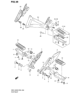 SUZUKI, GSX 1400 K6, FUSSSTUETZE