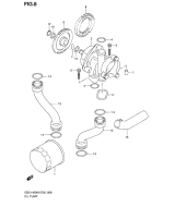 SUZUKI, GSX 1400 K6, OEL PUMPE