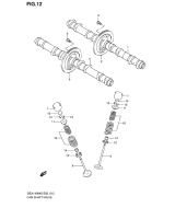 SUZUKI, GSX 1400 K6, NOCKENWELLE VENTIL