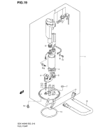 SUZUKI, GSX 1400 K6, TREIBSTOFF PUMPE