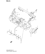 SUZUKI, GSX 1400 K6, DROSSELKLAPPE SCHLAUCH ANSCHLUSS