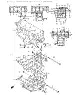 SUZUKI, GSX-R 1000 K2, KURBELGEHAEUSE