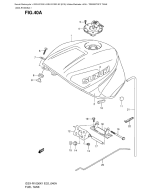 SUZUKI, GSX-R 1000 K2, TREIBSTOFF TANK