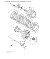 SUZUKI, GSX-R 1000 K2, KUPPLUNG