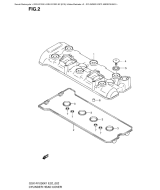 SUZUKI, GSX-R 1000 K2, ZYLINDER KOPF ABDECKUNG