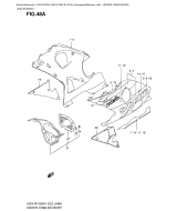 SUZUKI, GSX-R 1000 K2, UNTERE VERKLEIDUNG