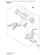 SUZUKI, GSX-R 1000 K2, HINTERE BREMSZANGE