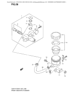 SUZUKI, GSX-R 1000 K2, VORDERER HAUPTBREMSZYLINDER