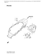 SUZUKI, GSX-R 1000 L0, RAHMEN VERKLEIDUNG