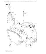 SUZUKI, GSX-R 1000 L0, KUEHLER LEITUNG