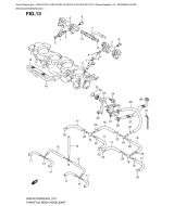 SUZUKI, GSX-R 1000 L0, DROSSELKLAPPE SCHLAUCH ANSCHLUSS