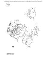 SUZUKI, GSX-R 1000 L0, KURBELGEHAEUSE ABDECKUNG
