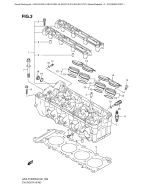 SUZUKI, GSX-R 1000 L0, ZYLINDER KOPF