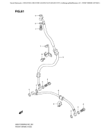 SUZUKI, GSX-R 1000 L0, FRONT BREMSLEITUNG