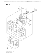 SUZUKI, GSX-R 1000 L0, FRONT BREMSSATTEL