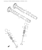 SUZUKI, GSX-R 600 K3, NOCKENWELLE VENTIL