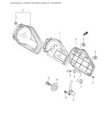 SUZUKI, GSX-R 600 K3, TACHOMETER