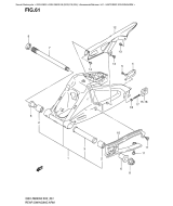 SUZUKI, GSX-R 600 K9, HINTERER SCHWINGARM