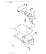 SUZUKI, GSX-R 600 K9, OELWANNE OEL PUMPE