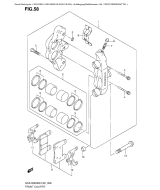 SUZUKI, GSX-R 600 K9, FRONT BREMSSATTEL