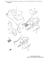 SUZUKI, GSX-R 600 Y, UNTERE VERKLEIDUNG L99,BP9,CE2