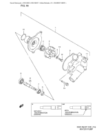 SUZUKI, GSX-R 600 Y, WASSER PUMPE