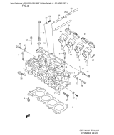SUZUKI, GSX-R 600 Y, ZYLINDER KOPF