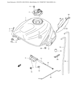 SUZUKI, GSX-R 750 K4, TREIBSTOFF TANK