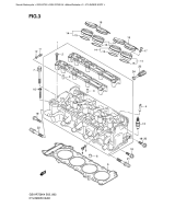 SUZUKI, GSX-R 750 K4, ZYLINDER KOPF