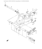 SUZUKI, GSX-R 750 K4, HINTERER SCHWINGARM