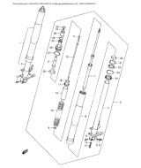 SUZUKI, GSX-R 750 K4, FRONT DAEMPFER