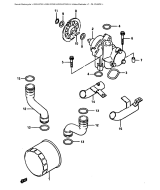 SUZUKI, GSX-R 750 H, OELPUMPE