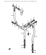 SUZUKI, GSX-R 750 H, FRONT BREMSLEITUNG