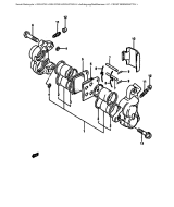 SUZUKI, GSX-R 750 H, FRONT BREMSSATTEL